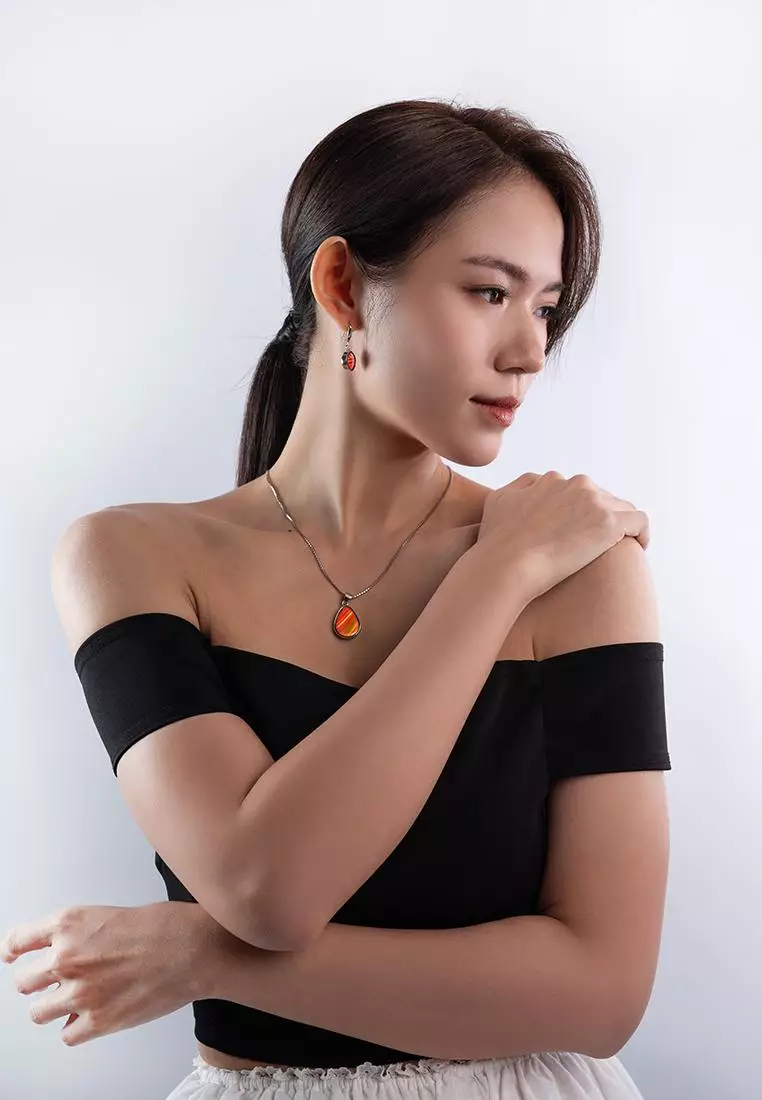 Allure Ammolite Pendant 118