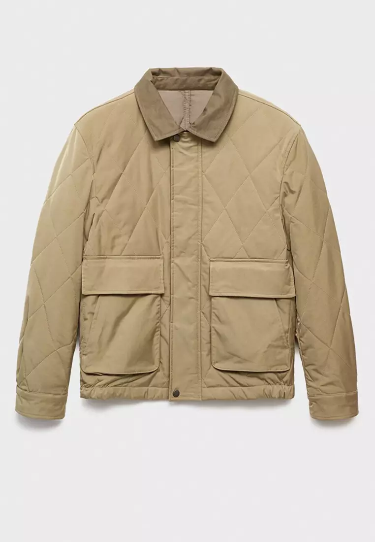 Quilted Water Repellent Jacket