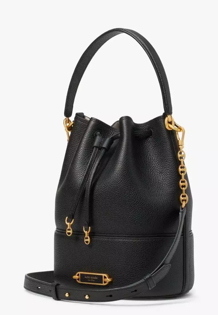 Kate Spade Gramercy Medium Bucket Bag Black
