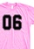 MRL Prints pink Number Shirt 06 T-Shirt Customized Jersey 1E6C3AA93253E5GS_2