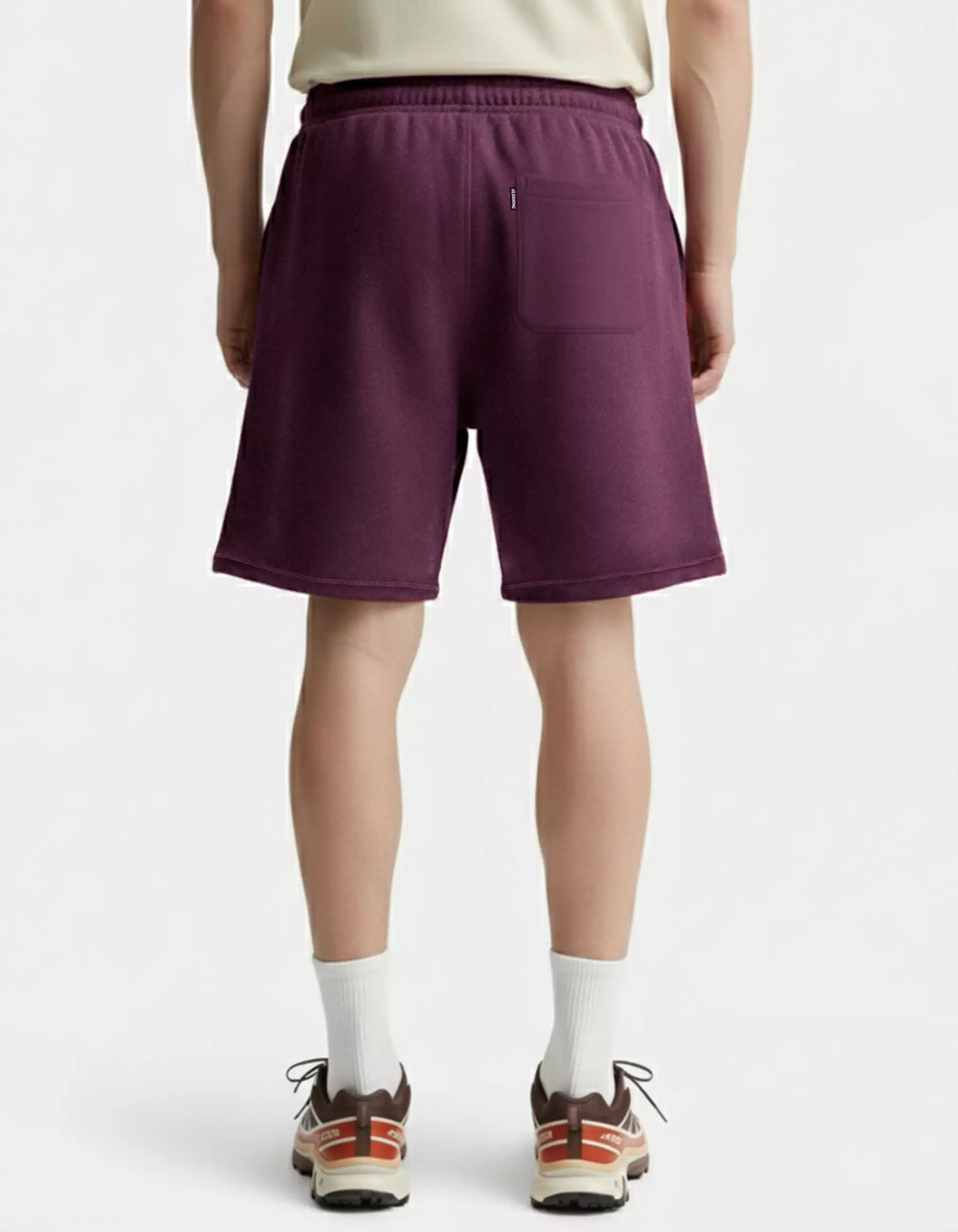 Celana Pendek Burgundy Uniqlo Boardshort