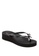 Vionic black Bondi Wedge Toe Post Sandal F8066SH522FC3DGS_2