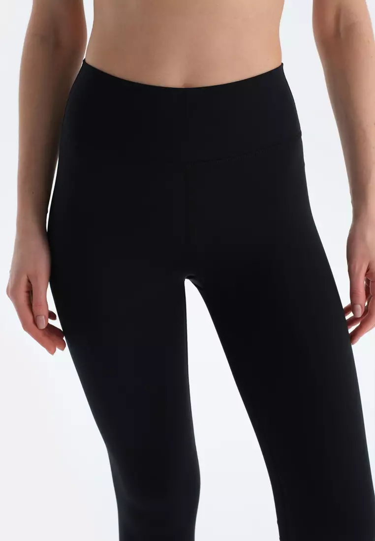 Black Leggings, Slim Fit, Long Leg, Activewear for Women