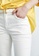 iROO white Basic White Boot Leg Jeans 1B5B1AAC999E70GS_4