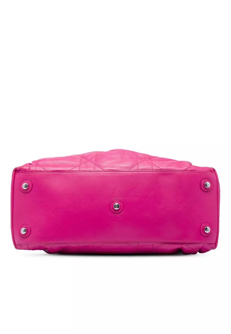 Pre-Loved Dior Lambskin Cannage Le Trente Tote