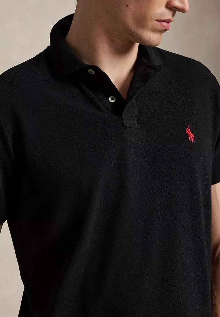 Buy Polo Ralph Lauren Custom Slim Fit Mesh Short Sleeve Polo Shirt