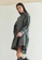 TAV grey [Korean Designer Brand] Scarf Layered Volume Puffy Dress - Grey BCE9CAA6EAFE12GS_4