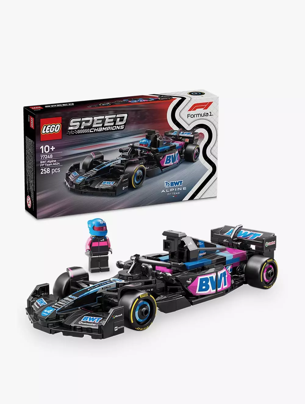 LEGO® Speed Champions BWT Alpine F1® Team A524 Race Car - 77248