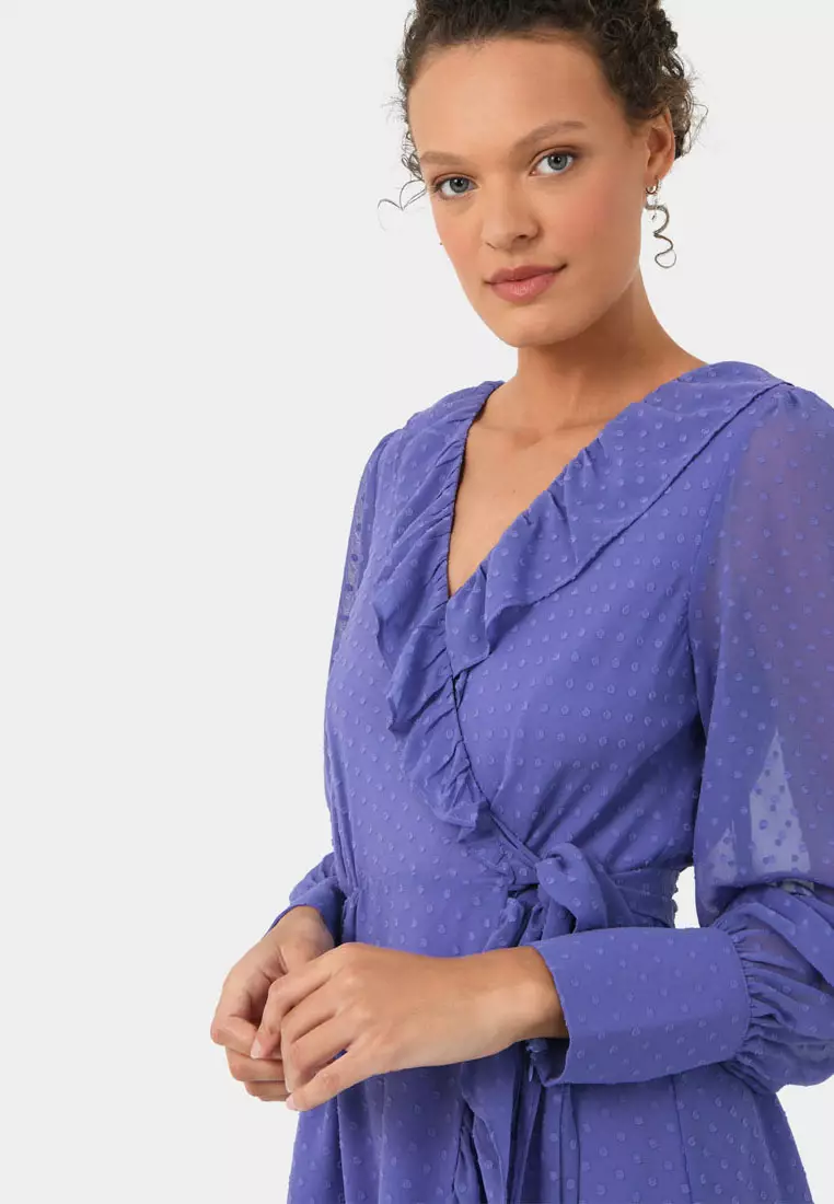 Savina Ruffle Mini Dress
