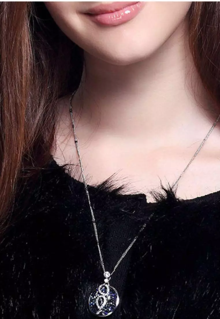 Swarovski fish shop necklace