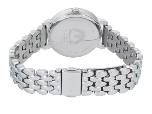 Jam Tangan Wanita Alba Fashion AH7DT7 AH7DT7X1 Strap Stainless Steel Silver Color Women Silver Dial Original Garansi Resmi