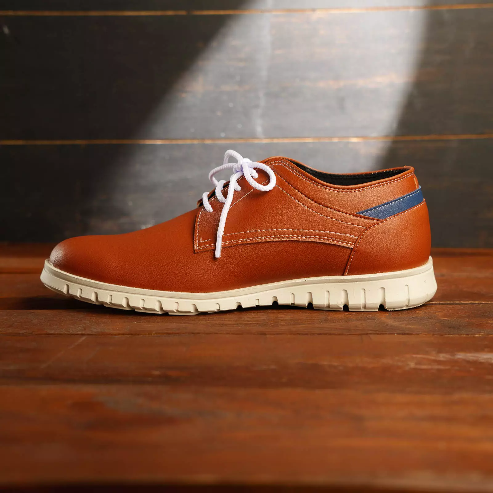 PAULMAY - Sepatu Sneakers Pria Modena 45 - Tan
