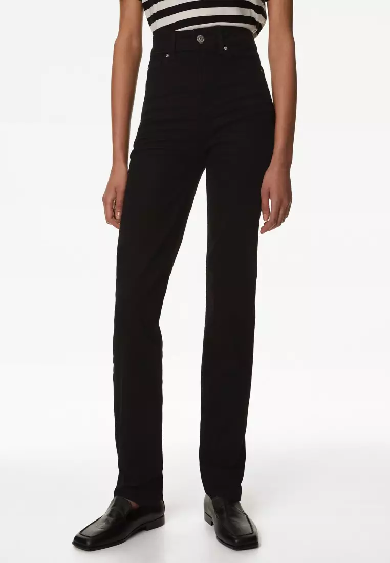 Sienna Straight Leg Jeans With Stretch