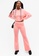Monki pink Majken velvet trousers 37D0DAAD9B18FBGS_3