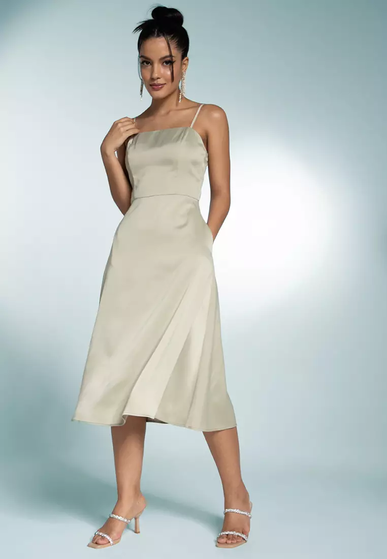 Zalora green dress hotsell