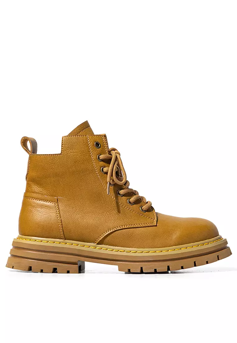 Discount on Twenty Eight Shoes  shoes - SKU: High Top Leather Martin Boots YBG2918
