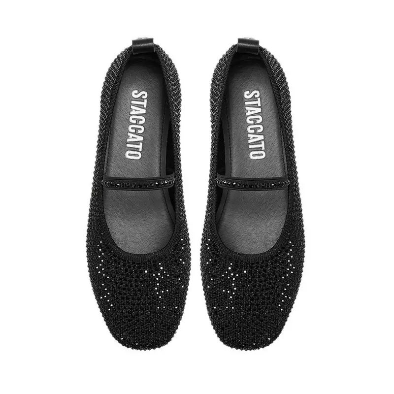 Staccato 20338-005 Flats - Black