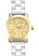 EGLANTINE gold EGLANTINE® Sara Yellow Gold Plated Steel Quartz Watch on White Ceramic Bracelet EAAB7AC28211D8GS_1