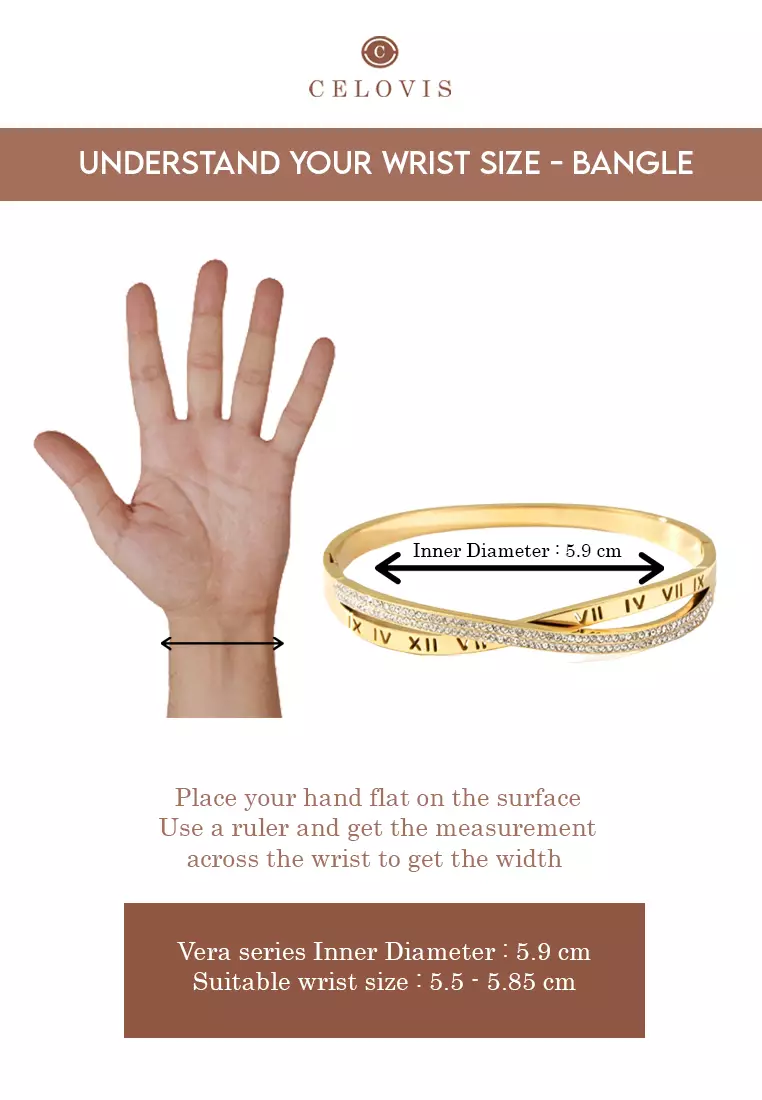 Vera Bangle Paired with Reva Ring Entwined Jewellery Set in Gold