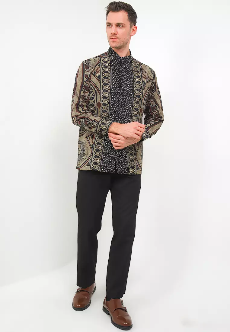 Koko Batik Regular Fit Motif Matahari