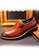 Twenty Eight Shoes brown VANSA  Leather Slip-on Business Shoes VSM-F57B75 82E3CSHB063DA9GS_3
