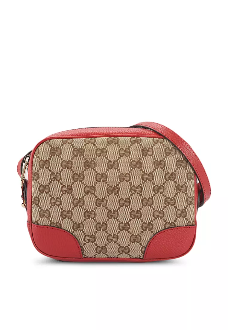 Leather Canvas Crossbody Sling Bag nt