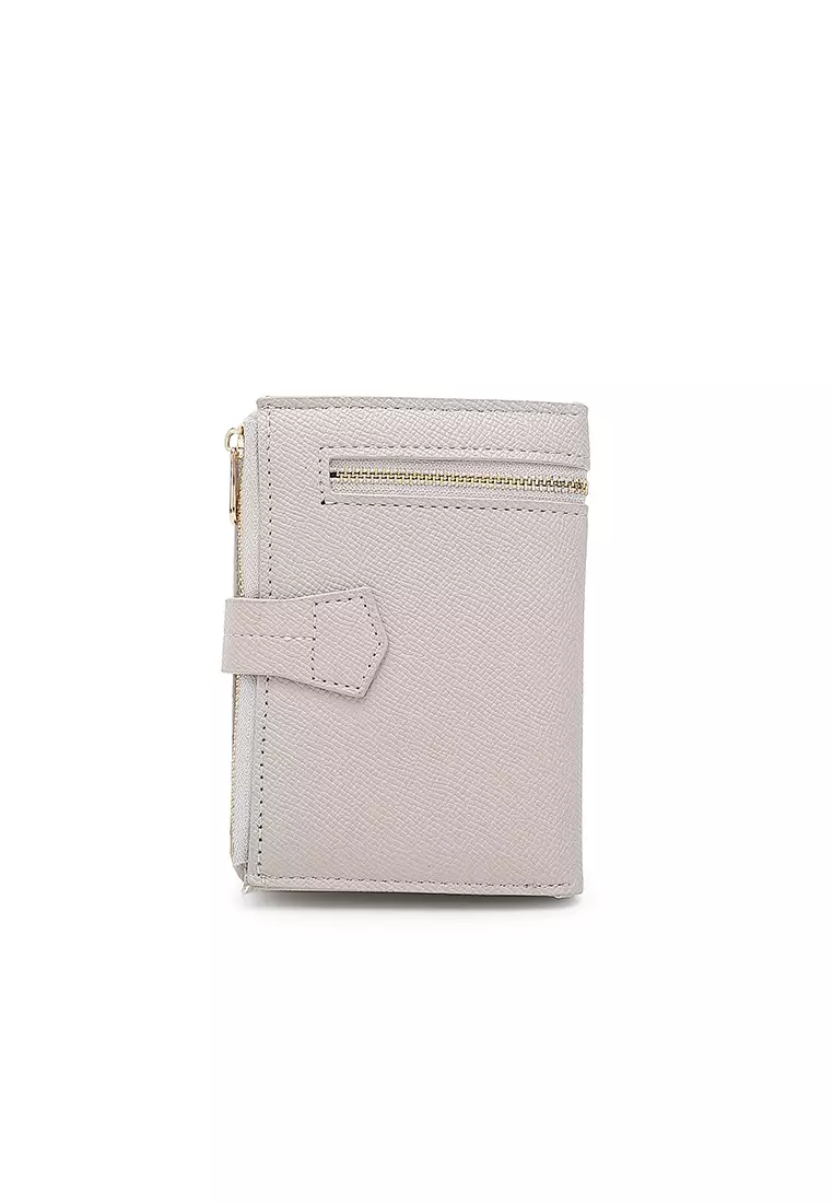Women's Short Purse / Wallet (Dompet Wanita) - Abu-Abu