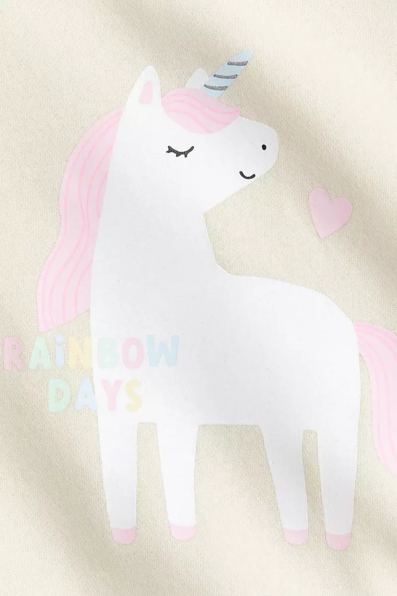 Printed brushed-inside sweatshirt