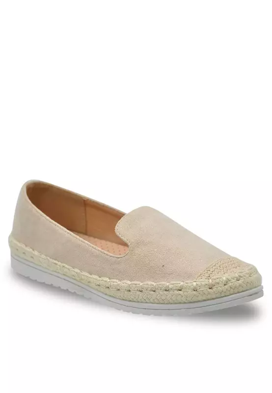 Slip On Faux Suede Round Toe Comfort Loafers