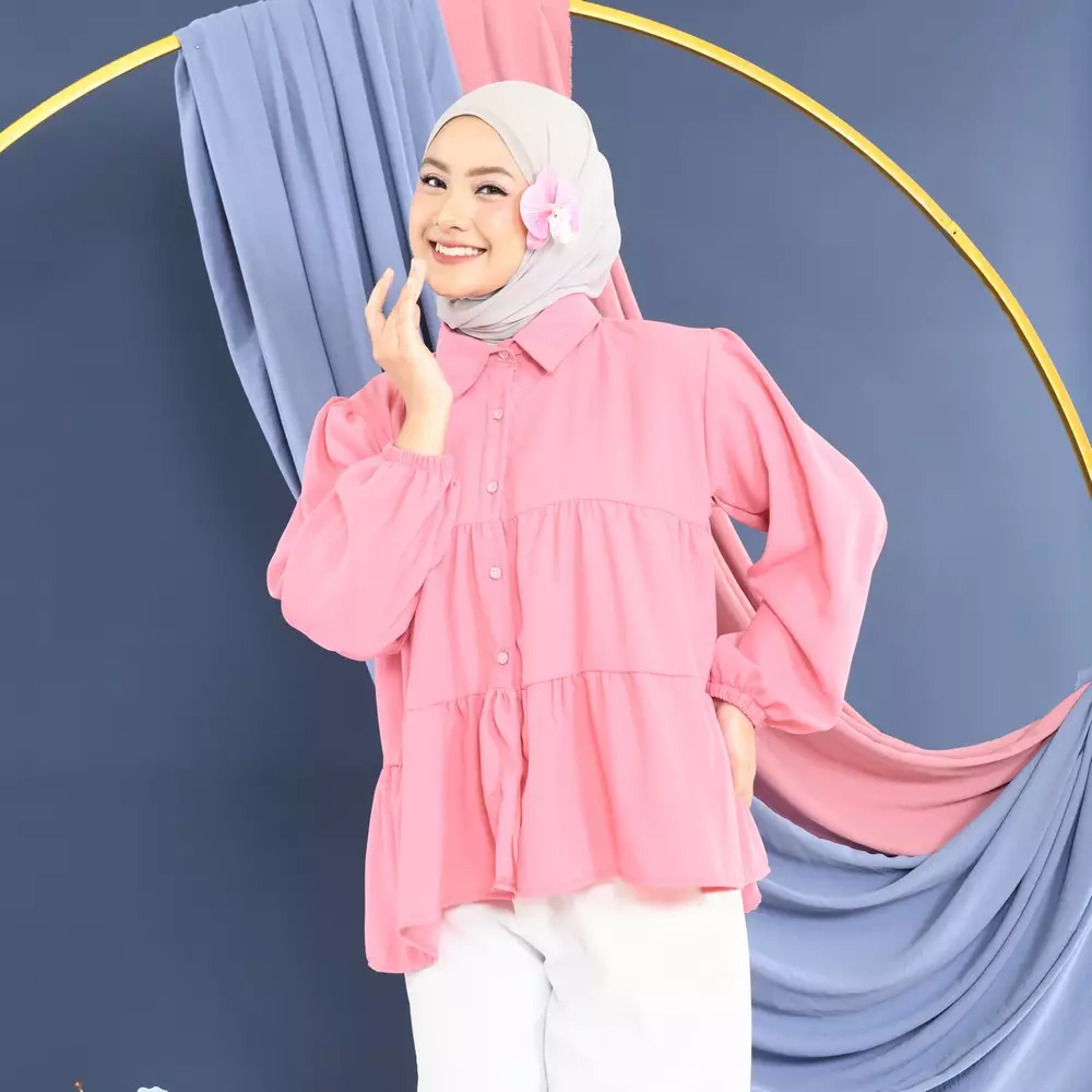 Enjely Kemeja Umpak - Dusty M19668 R27S5