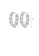 Glamorousky white 925 Sterling Silver Fashion Simple Geometric Circle Earrings with Cubic Zirconia BC4B3ACEF6D90EGS_2