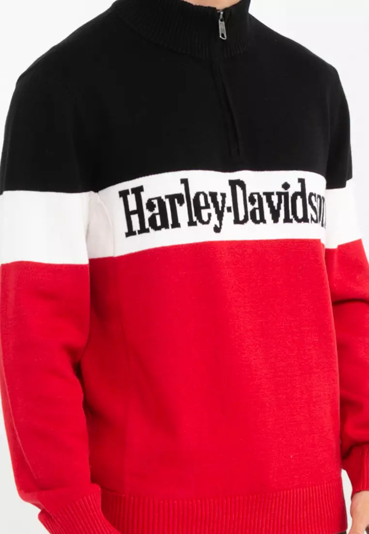 Darting 1/4 Zip Sweater