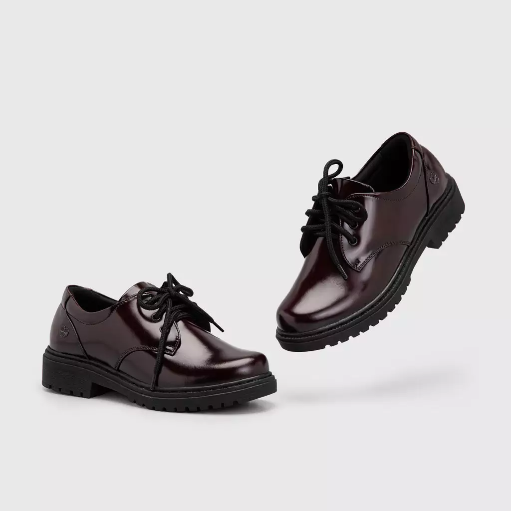 Jual Adorableprojects Vailey Oxford Brushed Off Genuine Leather Maroon ...