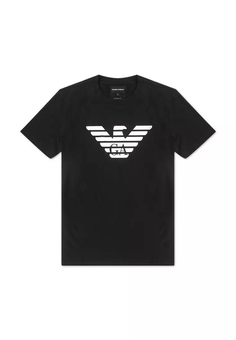 black emporio armani t shirt