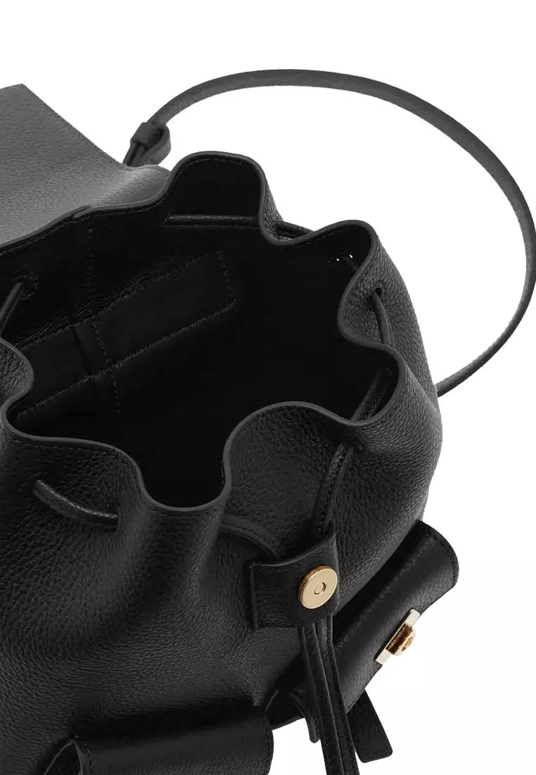 Buy Salvatore Ferragamo Multipocket Mini Backpack Black 785886