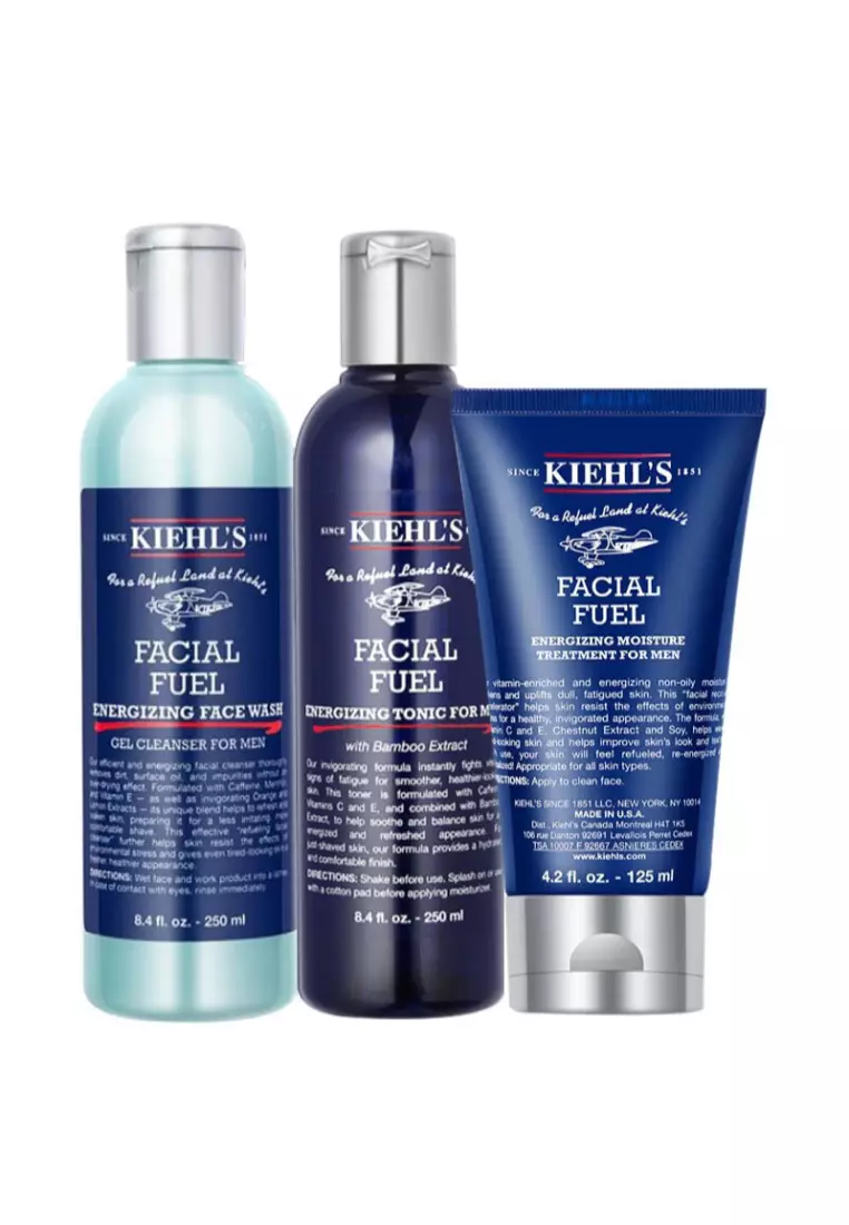 Buy Kiehl's Men's Hydration Essentials Set 2024 Online | ZALORA 