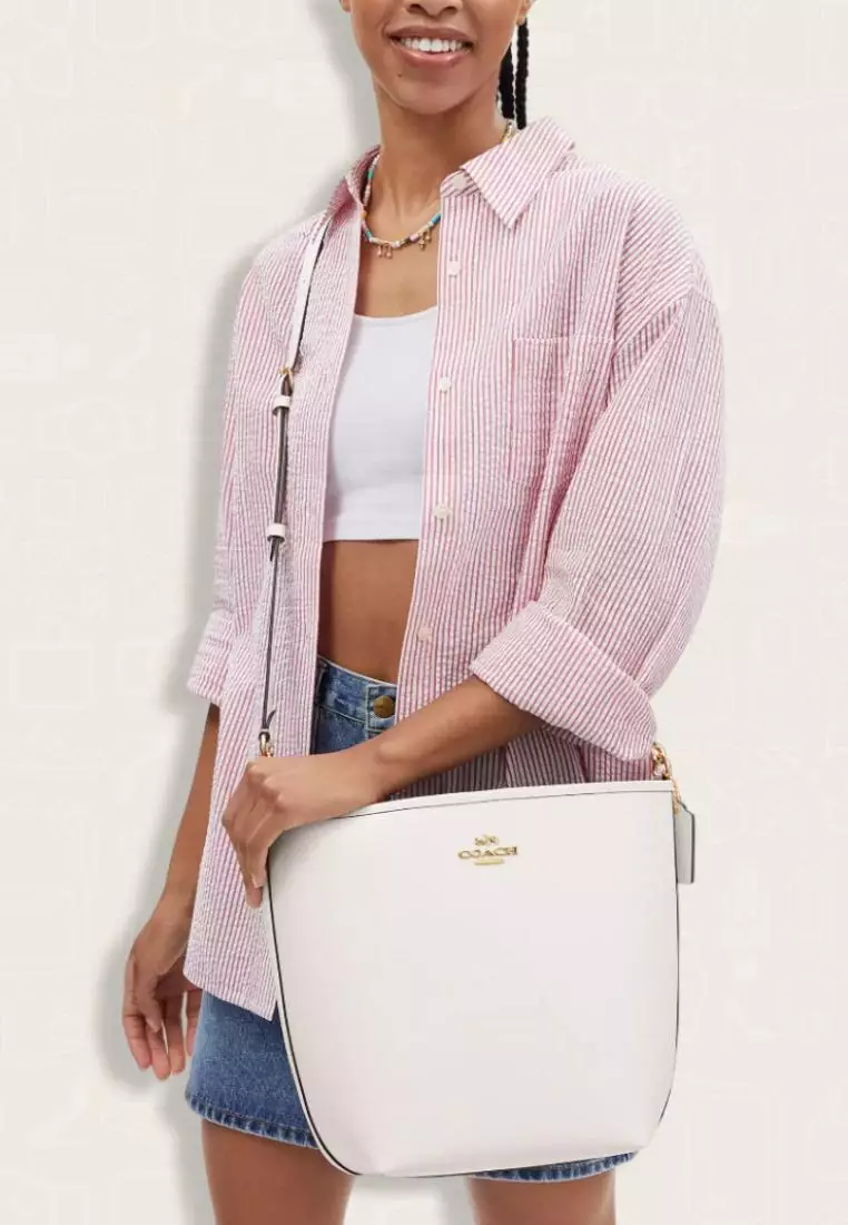 Coach City Large Bucket Bag Chalk