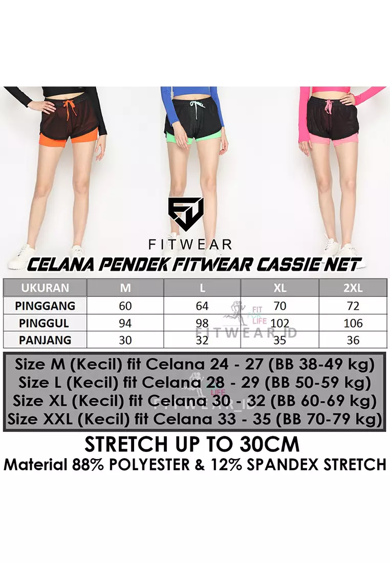 Fitwear - Cassie Net (Pants + Inner) - MINT GREEN