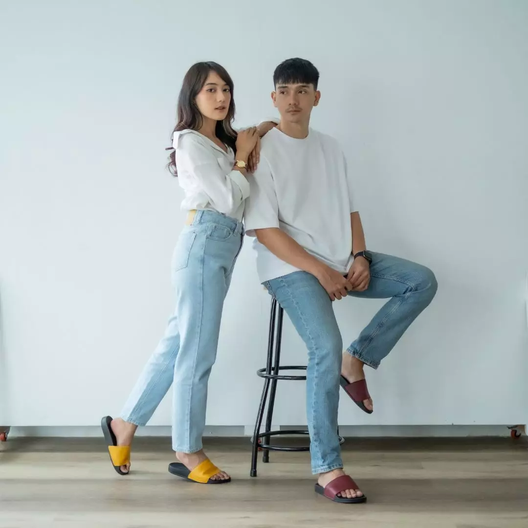 Cogen Sandal Pria Sendal Wanita Slippers