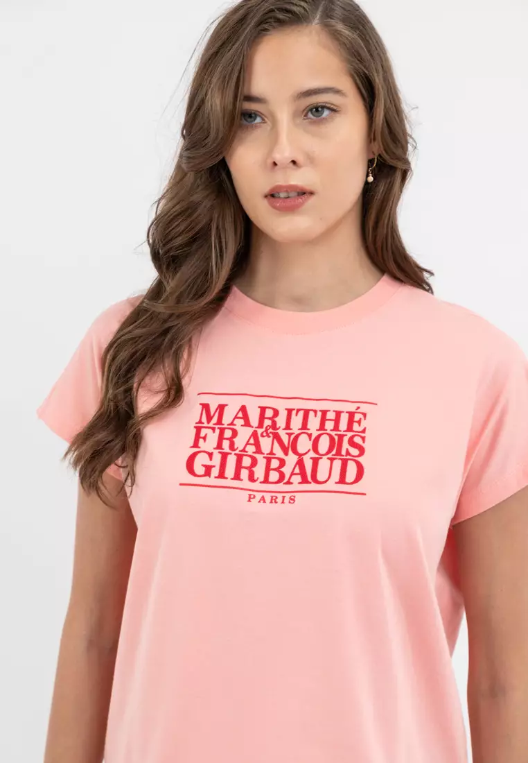 Ladies Kayla 1972 Tee Peach Pearl