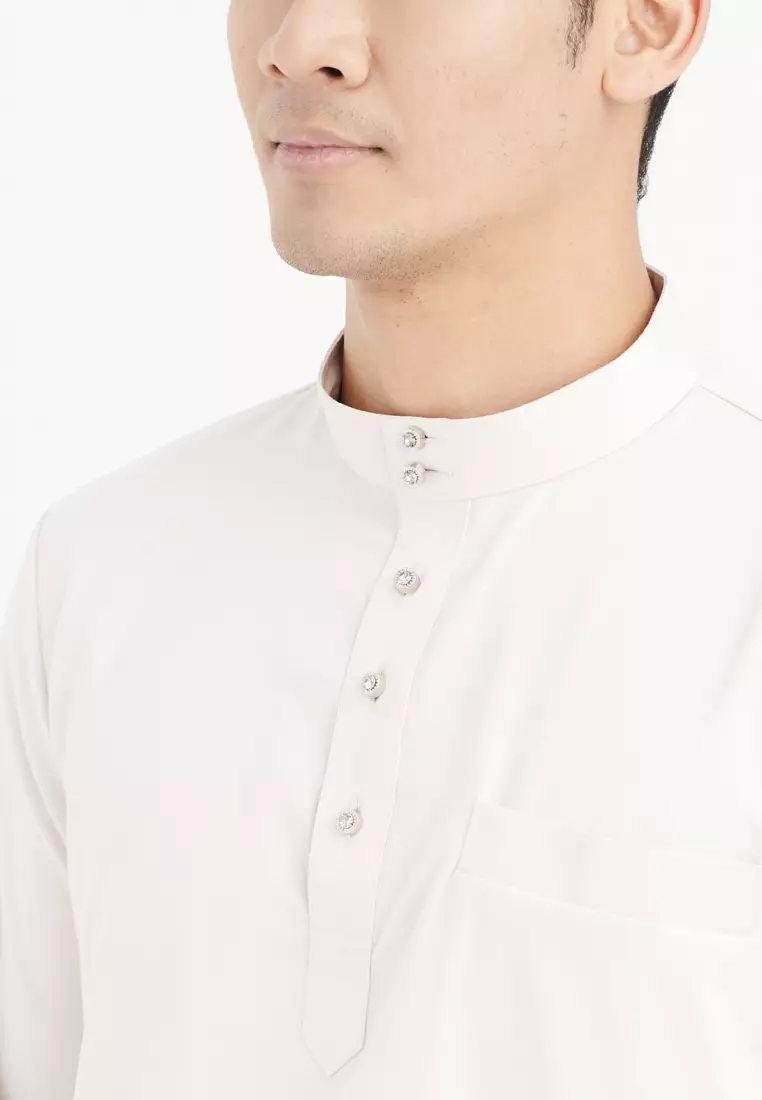 Gene Martino - Soffi Baju Melayu Slim Fit Sedondon – Adult 1202
