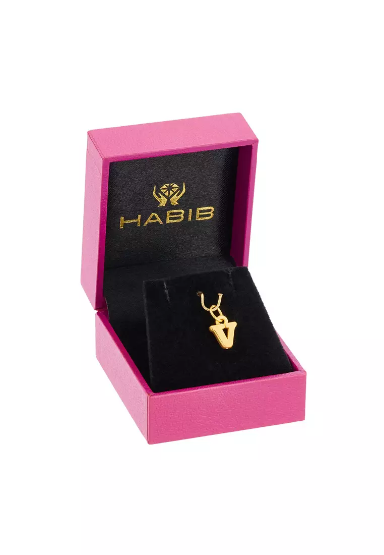 HABIB 999/24K Yellow Gold Pendant DTP010924(V)