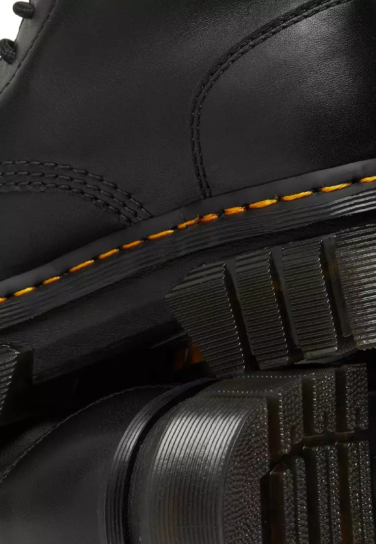 AUDRICK NAPPA LEATHER PLATFORM ANKLE BOOTS