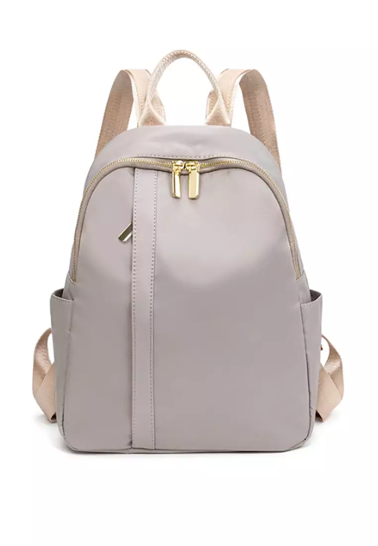 One Grocery Style Laptop Grey Backpack for Women, 9.7 Inch ipad