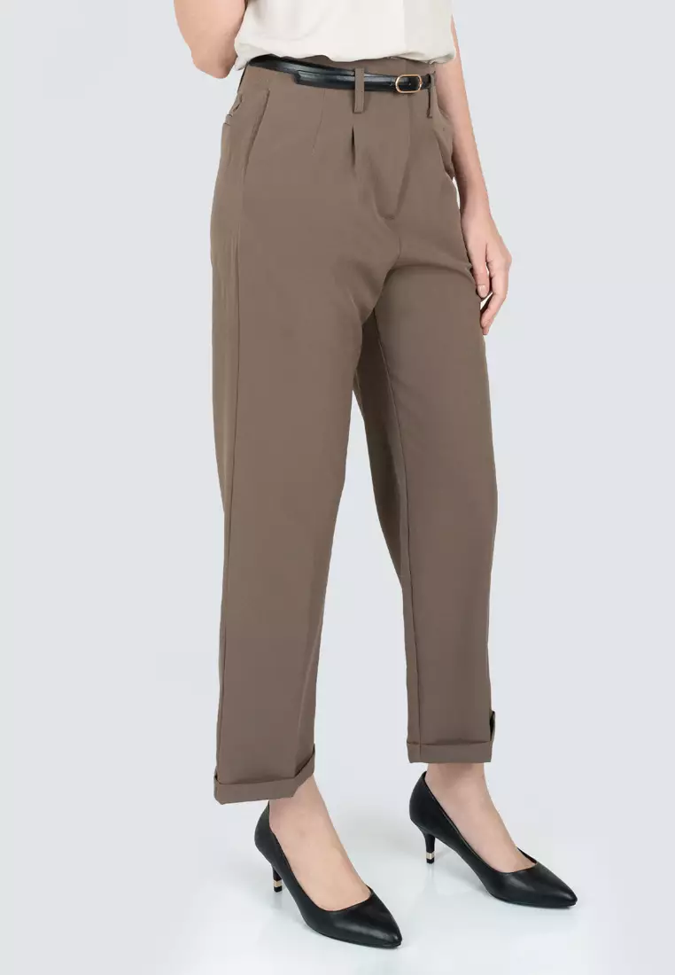 Polo Haus - Women’s Signature Fit High Rise Culotte Pants WBLP001