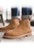 Twenty Eight Shoes brown VANSA  Vintage Leather Elastic Boots  VSM-B1703067 CE711SH3E2D4E2GS_4