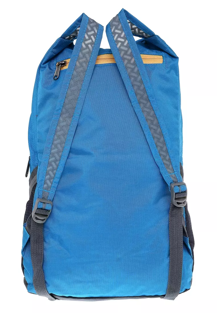 Dermash Backpack Travel Tas Gunung Lipat Waterproof 17L Large Capacity Material Polyester ORIGINAL - Blue