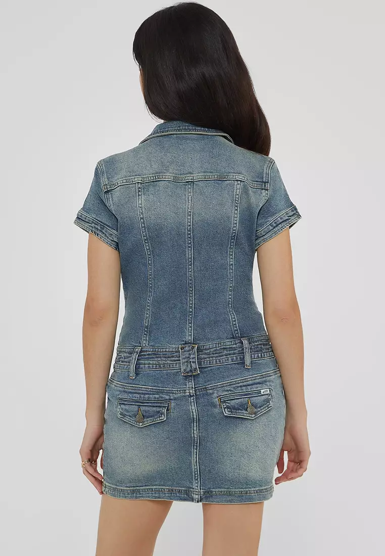Originals Belted Denim Dress