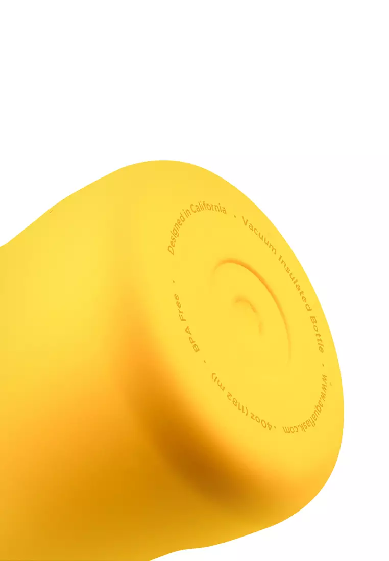 40oz Mustard New Sports Lid Bottle Wide Mouth Vacuum Insulated Stainless Steel Drinking Water Bottle