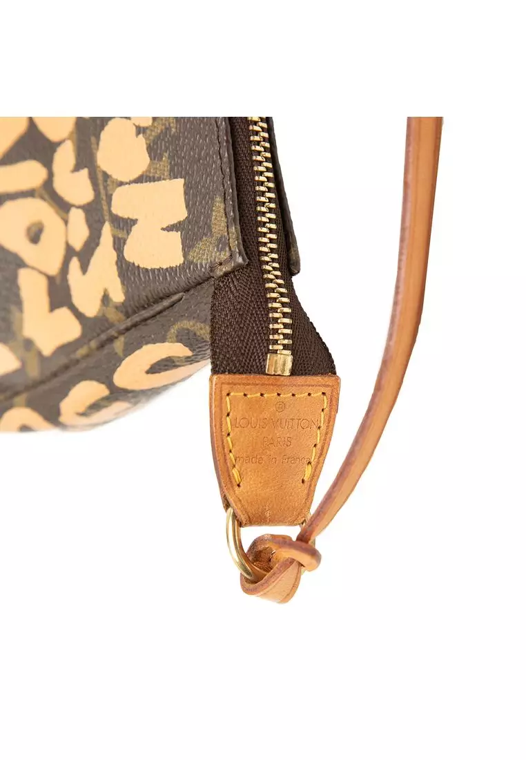 Pre-Loved Louis Vuitton Stephen Sprouse Monogram Graffiti Pochette Accessoires